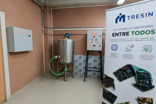 Fortaleciendo capacidades para escalar innovación: TRESIN avanza en la evolución de su tecnología de recuperación de metales desde residuos electrónicos.