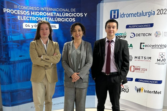 En este momento estás viendo TRESIN comparte avances en lixiviación de sulfuros de cobre en Hidrometalurgia 2024